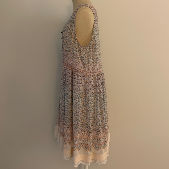 ANTHROPOLOGIE MAEVE VIOLETTA FLORAL SLIP DRESS - Picture 7 of 16